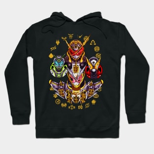 Grand Zio Heisei Rider Hoodie